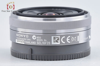 【中古】SONY ソニー E 16mm f/2.8 SEL16F28