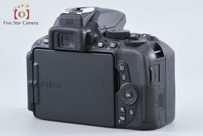【中古】Nikon ニコン D5500 ブラック 18-55mm VR II レンズキット
