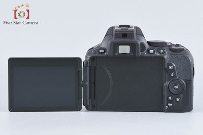 【中古】Nikon ニコン D5500 ブラック 18-55mm VR II レンズキット