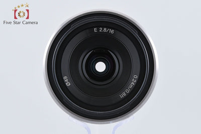 【中古】SONY ソニー E 16mm f/2.8 SEL16F28