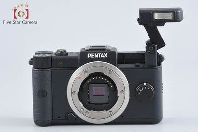 【中古】PENTAX ペンタックス Q 02ズームレンズキット ブラック シャッター回数僅少