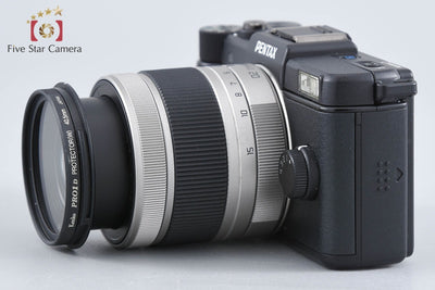 【中古】PENTAX ペンタックス Q 02ズームレンズキット ブラック シャッター回数僅少