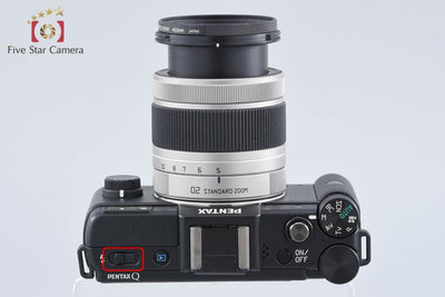 【中古】PENTAX ペンタックス Q 02ズームレンズキット ブラック シャッター回数僅少