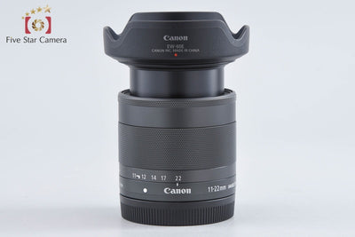 【中古】Canon キヤノン EF-M 11-22mm f/4-5.6 IS STM
