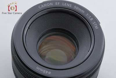 【中古】Canon キヤノン EF 50mm f/1.8 STM 元箱付き