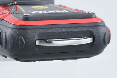 【中古】RICOH リコー PENTAX ペンタックス WG-10 レッド 防水コンパクトデジタルカメラ