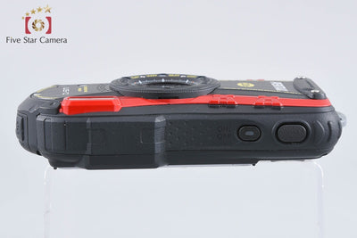 【中古】RICOH リコー PENTAX ペンタックス WG-10 レッド 防水コンパクトデジタルカメラ