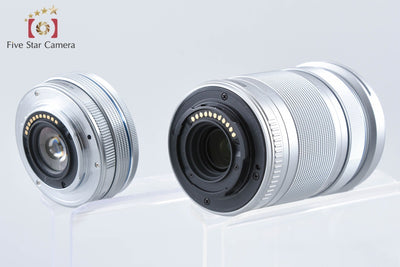 【中古】OLYMPUS オリンパス PEN E-PL8 EZ ダブルズームキット ホワイト シャッター回数僅少 元箱付き