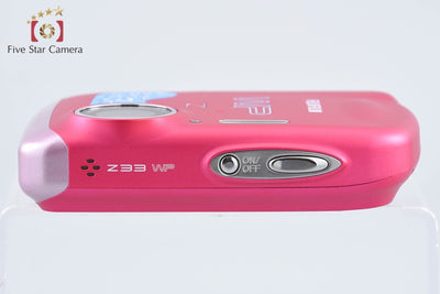 【中古】FUJIFILM 富士フイルム FINEPIX Z33WP ピンク コンパクトデジタルカメラ