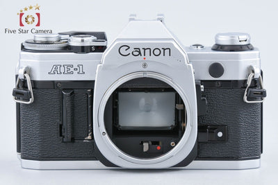 【中古】Canon キヤノン AE-1 シルバー フィルム一眼レフカメラ