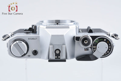 【中古】Canon キヤノン AE-1 シルバー フィルム一眼レフカメラ