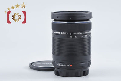 【中古】OLYMPUS オリンパス M.ZUIKO DIGITAL ED 40-150mm f/4-5.6 R ブラック