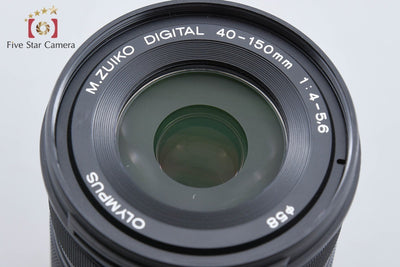 【中古】OLYMPUS オリンパス M.ZUIKO DIGITAL ED 40-150mm f/4-5.6 R ブラック