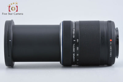 【中古】OLYMPUS オリンパス M.ZUIKO DIGITAL ED 40-150mm f/4-5.6 R ブラック