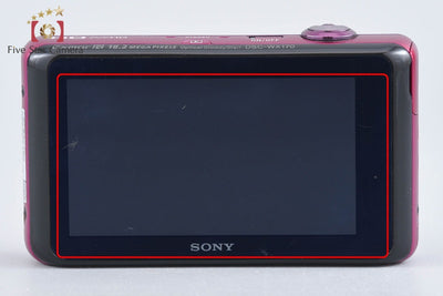 【中古】SONY ソニー Cyber-shot DSC-WX170 ピンク コンパクトデジタルカメラ 元箱付き