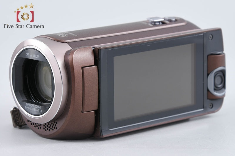 中古】Panasonic パナソニック HC-W585M ブラウン ビデオカメラ – Five