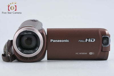 【中古】Panasonic パナソニック HC-W585M ブラウン ビデオカメラ