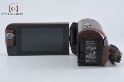 【中古】Panasonic パナソニック HC-W585M ブラウン ビデオカメラ