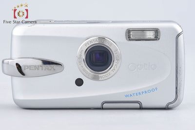 【中古】PENTAX ペンタックス Optio W30 シルバー 防水デジタルカメラ