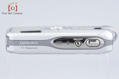【中古】PENTAX ペンタックス Optio W30 シルバー 防水デジタルカメラ