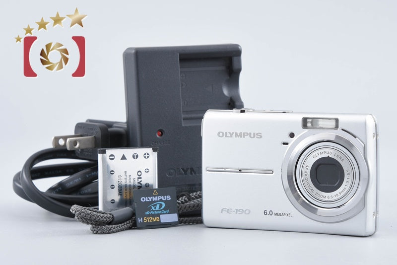中古】OLYMPUS オリンパス CAMEDIA FE-190 コンパクトデジタルカメラ