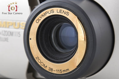 【中古】OLYMPUS オリンパス μ[mju:] ZOOM 115 DELUXE コンパクトフィルムカメラ