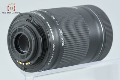 【中古】Canon キヤノン EF-S 55-250mm f/4-5.6 IS STM