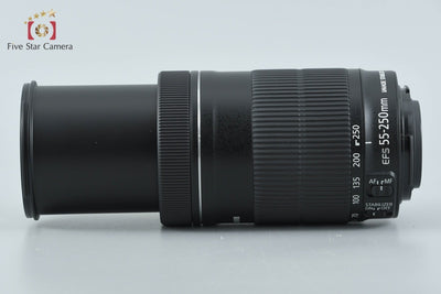 【中古】Canon キヤノン EF-S 55-250mm f/4-5.6 IS STM