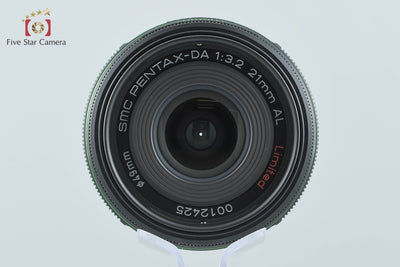 【中古】PENTAX ペンタックス SMC DA 21mm f/3.2 AL Limited ブラック