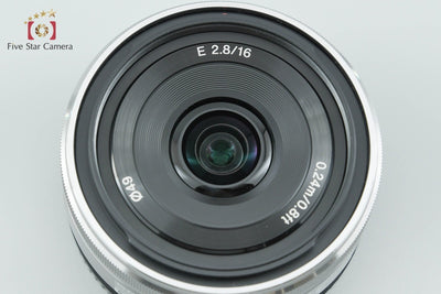 【中古】SONY ソニー E 16mm f/2.8 SEL16F28