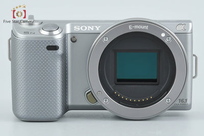 【中古】SONY ソニー α NEX-5N シルバー ミラーレス一眼カメラ