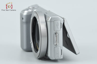 【中古】SONY ソニー α NEX-5N シルバー ミラーレス一眼カメラ