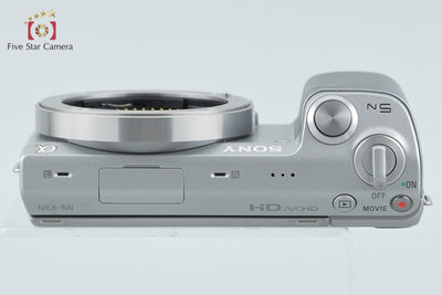 【中古】SONY ソニー α NEX-5N シルバー ミラーレス一眼カメラ