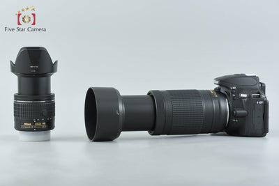 【中古】Nikon ニコン D5600 ダブルズームキット