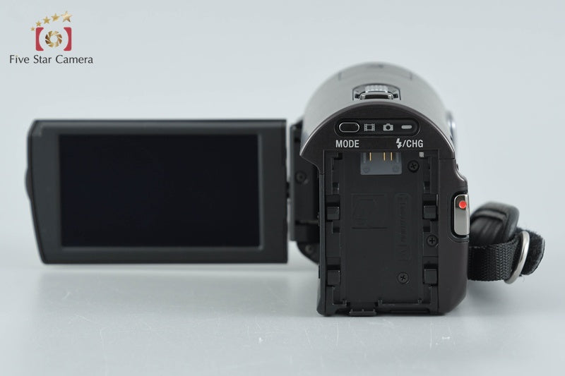 中古】SONY ソニー HANDYCAM HDR-CX370V ブラウン ビデオカメラ – Five