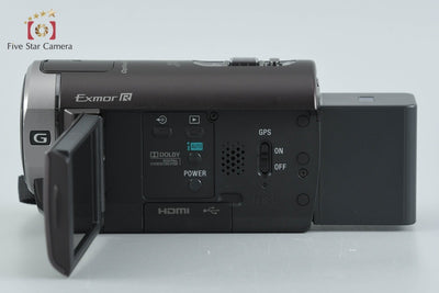 【中古】SONY ソニー HANDYCAM HDR-CX370V ブラウン ビデオカメラ