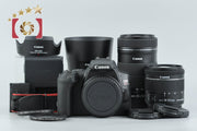 【中古】Canon キヤノン EOS Kiss X10 ダブルズームキット シャッター回数僅少