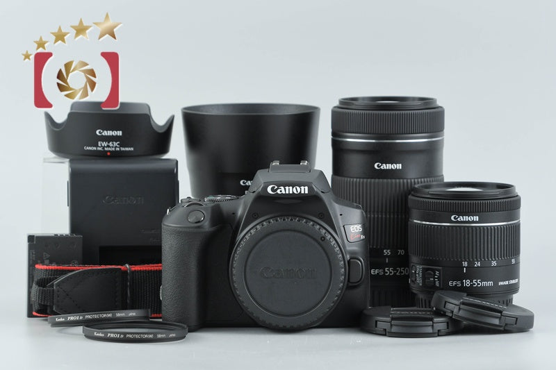 【中古】Canon キヤノン EOS Kiss X10 ダブルズームキット シャッター回数僅少