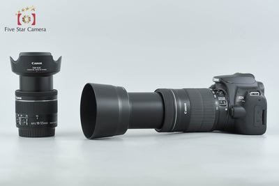 【中古】Canon キヤノン EOS Kiss X10 ダブルズームキット シャッター回数僅少