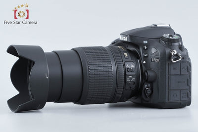 【中古】Nikon ニコン D7100 18-105 VR レンズキット 元箱付き
