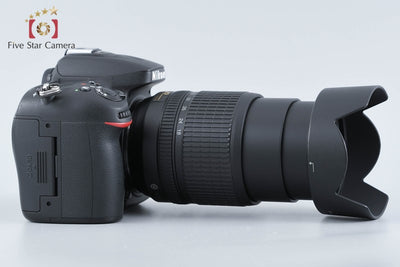【中古】Nikon ニコン D7100 18-105 VR レンズキット 元箱付き