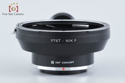 【中古】K&F Concept ケーアンドエフコンセプト PT67-NIK F マウントアダプター 元箱付き