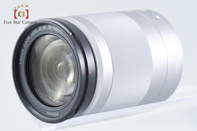 【中古】Canon キヤノン EF-M 18-150mm f/3.5-6.3 IS STM シルバー