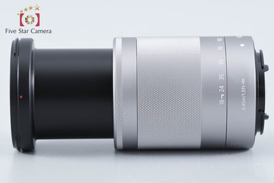 【中古】Canon キヤノン EF-M 18-150mm f/3.5-6.3 IS STM シルバー
