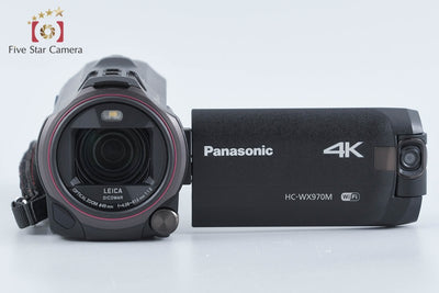【中古】Panasonic パナソニック HC-WX970M ブラック デジタル4Kビデオカメラ