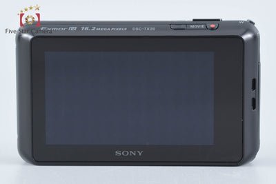 【中古】SONY ソニー Cyber-shot DSC-TX20 ブラック デジタルスチルカメラ