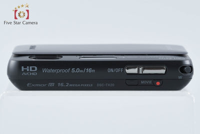 【中古】SONY ソニー Cyber-shot DSC-TX20 ブラック デジタルスチルカメラ