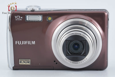 【中古】FUJIFILM 富士フイルム FinePix F70EXR ブラウン コンパクトデジタルカメラ 元箱付き