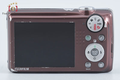 【中古】FUJIFILM 富士フイルム FinePix F70EXR ブラウン コンパクトデジタルカメラ 元箱付き
