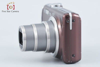 【中古】FUJIFILM 富士フイルム FinePix F70EXR ブラウン コンパクトデジタルカメラ 元箱付き
